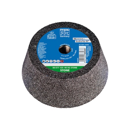 Pferd Flaring Cup Wheel, Silicon Carbide, 5 61806